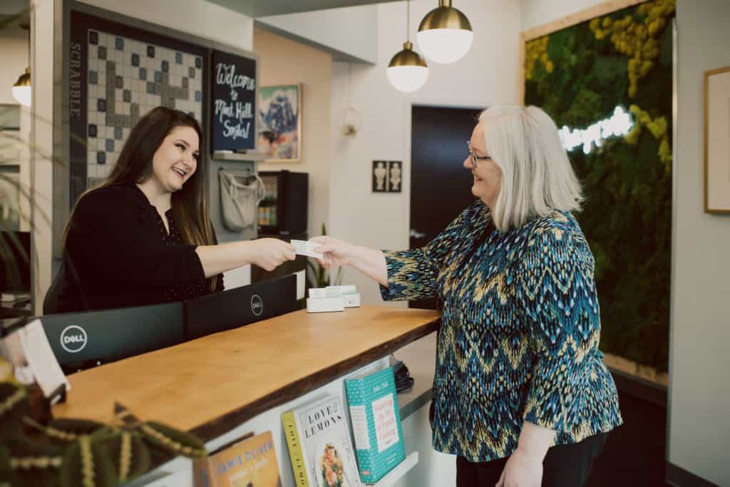 Mint Hill Smiles reception area